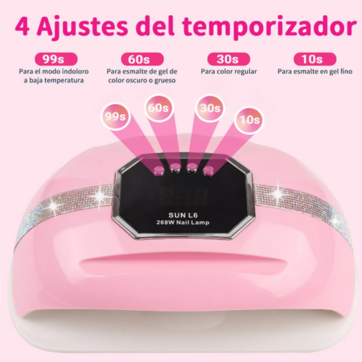 Lampara Manicure Led Sun L6