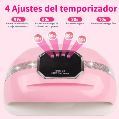 Lampara Manicure Led Sun L6