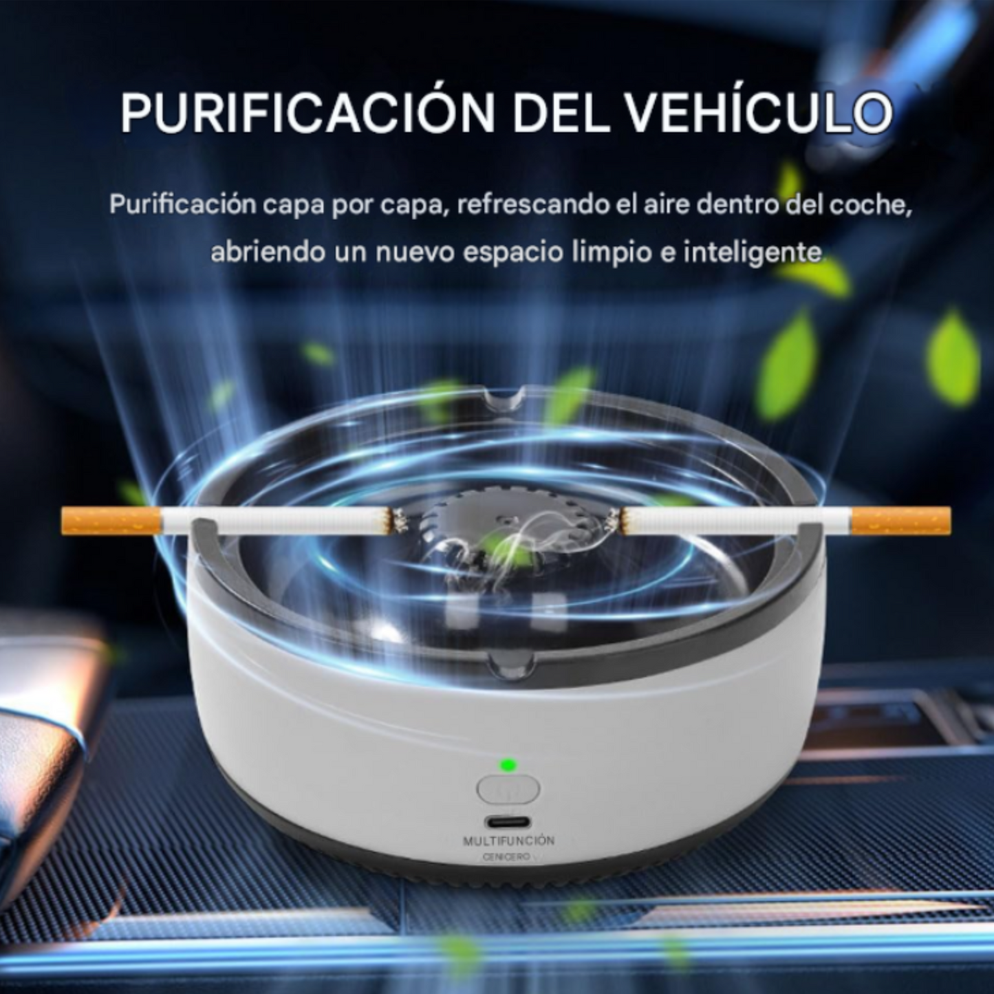 Cenicero inteligente