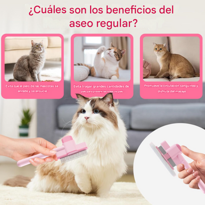 Peine Antipulgas para mascotas