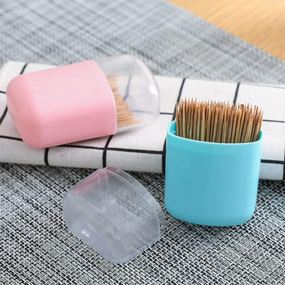 Caja de palillos de dientes magnéticos