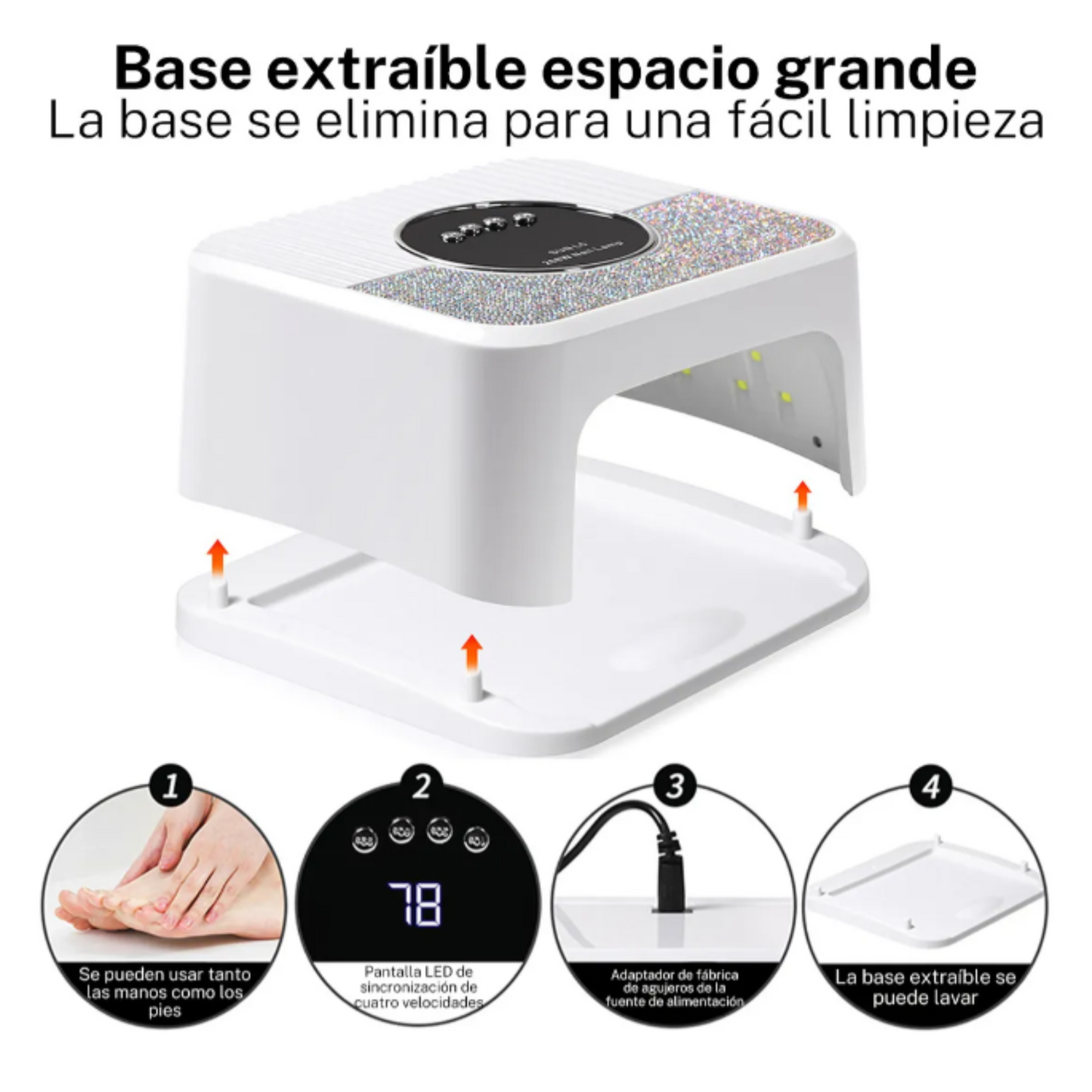 Lámpara De Uñas Led - SUN L5