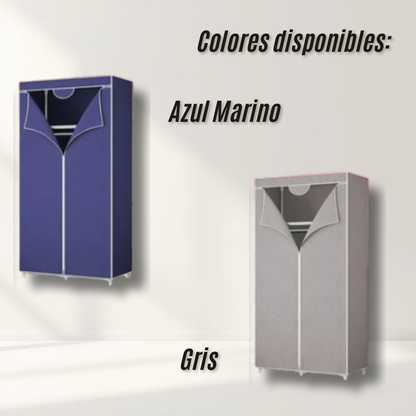 Closet Portátil De 2 Capas con cremallera