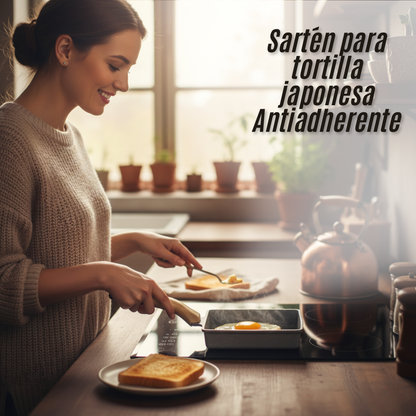 Sartén para tortilla japonesa Antiadherente