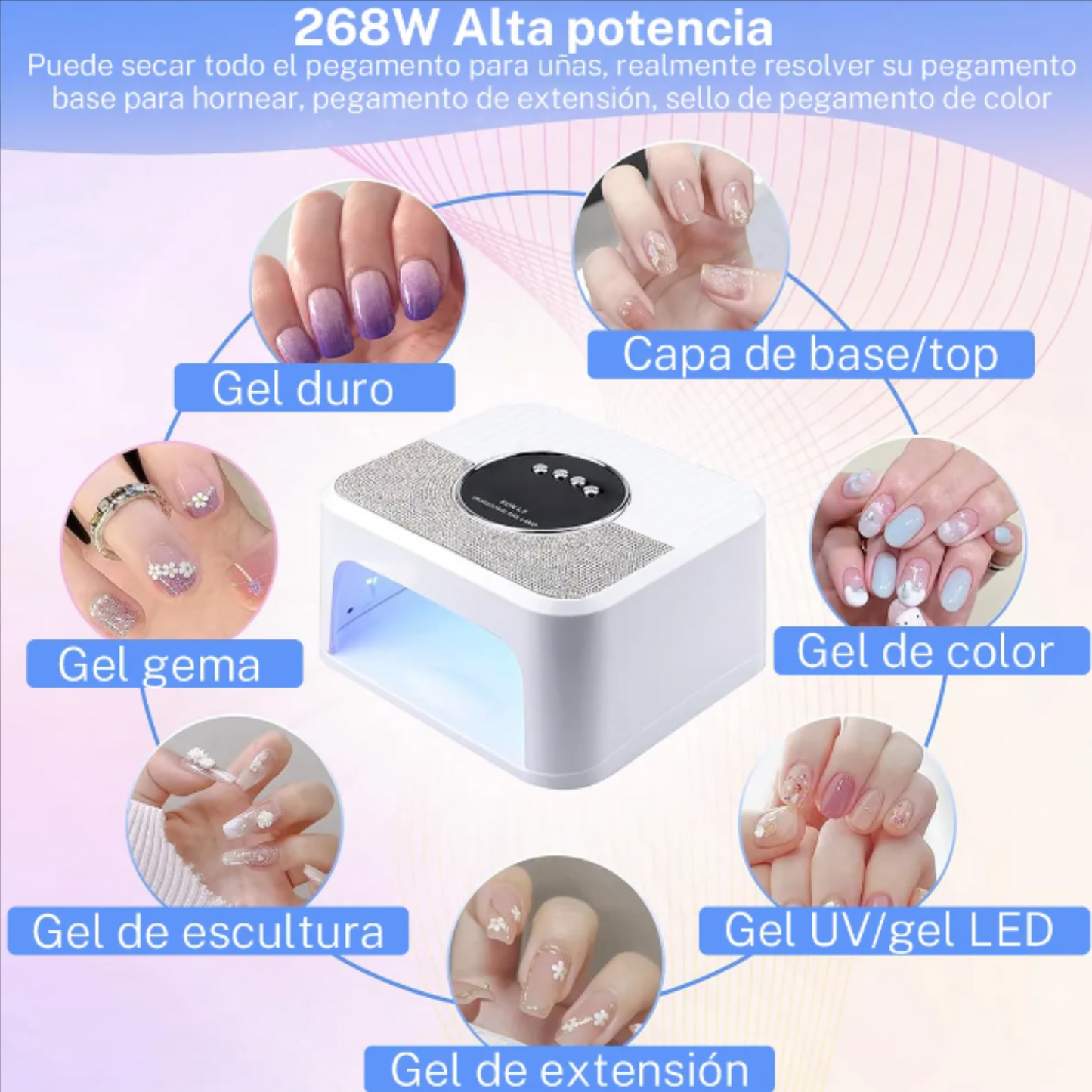 Lámpara De Uñas Led - SUN L5