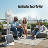 Ventilador Solar De Pie