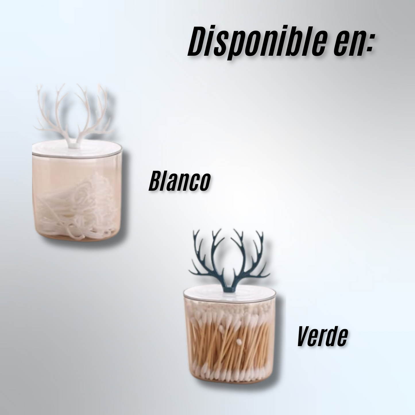 Contenedor con Tapa de forma de cuernos