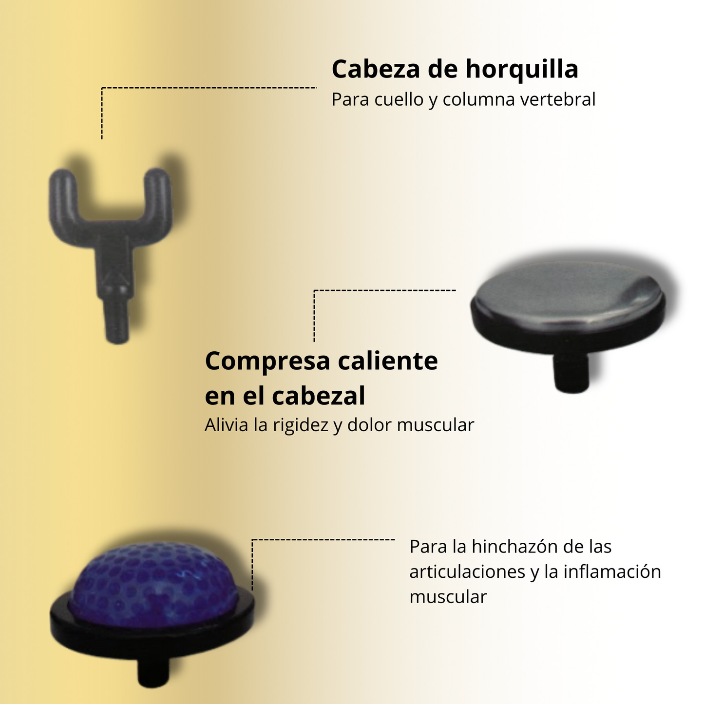 Masajeador cervical 6 cabezales