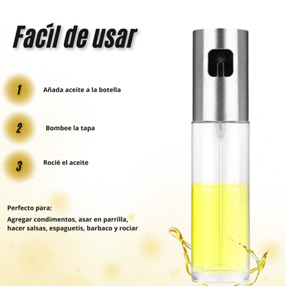 Dispensador rociador de aceite