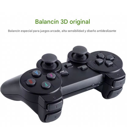 Consola De Juegos Mini Arcade Rocker M8 4k 64 Gb Más De 1000