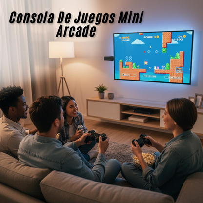 Consola De Juegos Mini Arcade Rocker M8 4k 64 Gb Más De 1000