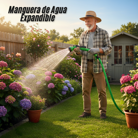 Manguera Agua Expandible 15Mts a 20Mts