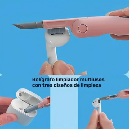 Juego de limpieza para teclado, audífonos y celular 7 piezas