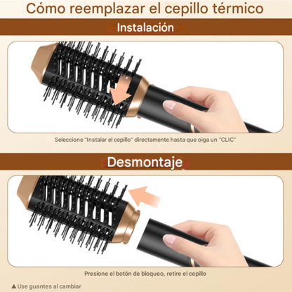 Secador para cabello 6 en 1