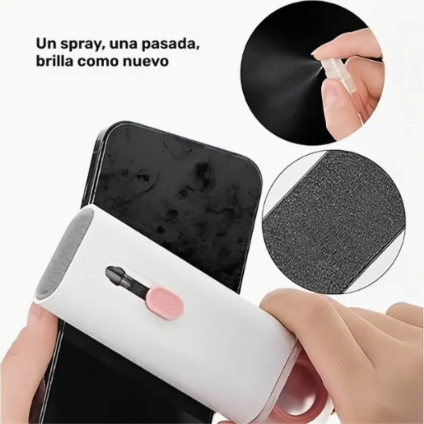 Juego de limpieza para teclado, audífonos y celular 7 piezas