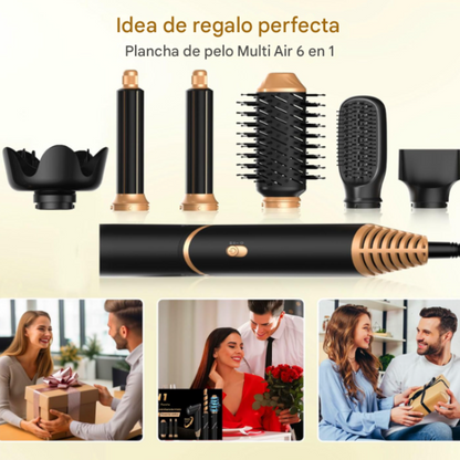 Secador para cabello 6 en 1