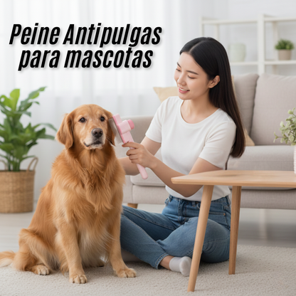 Peine Antipulgas para mascotas