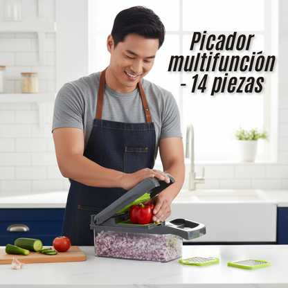 Picador multifunción - 14 piezas