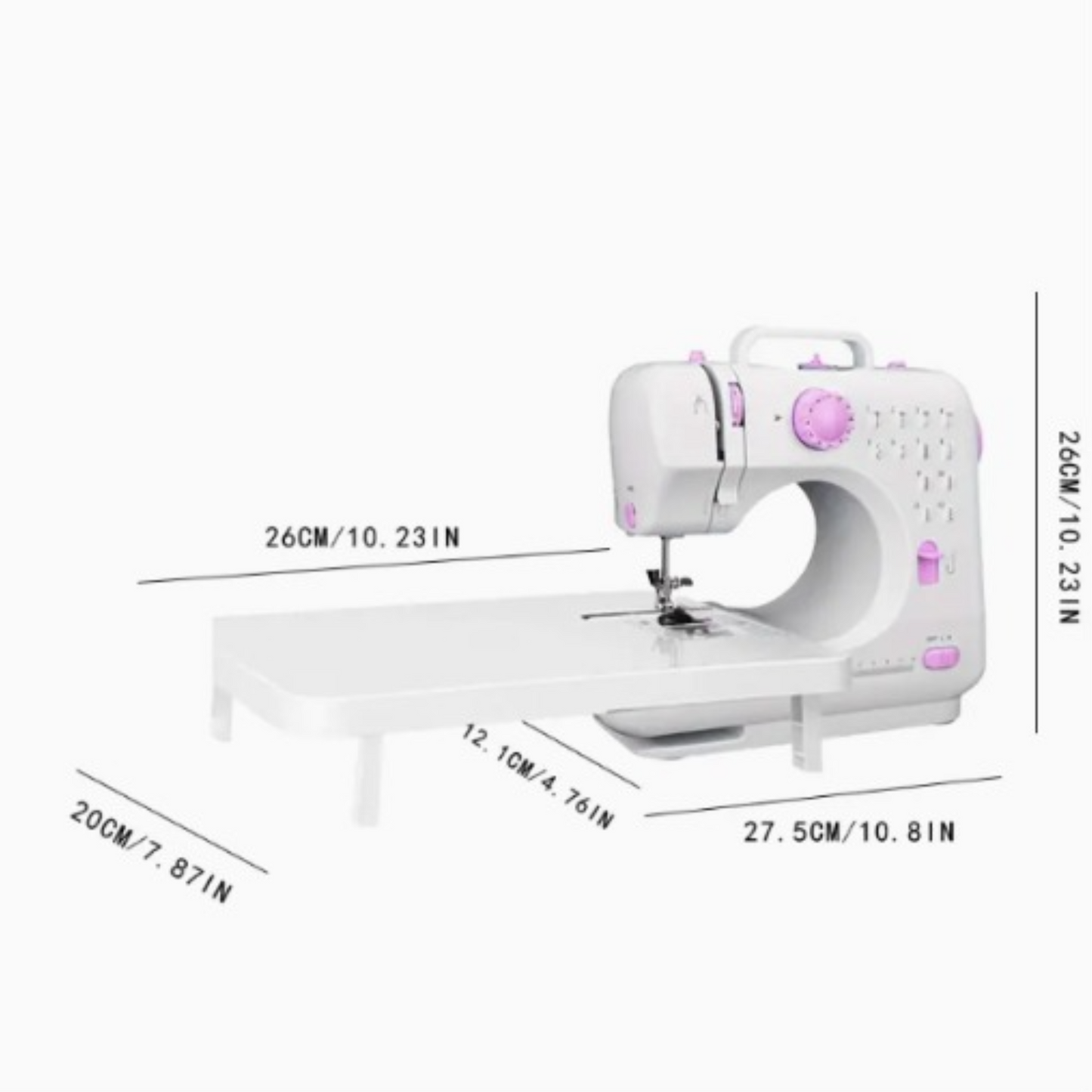 Maquina De Coser 12 Puntadas con Soporte