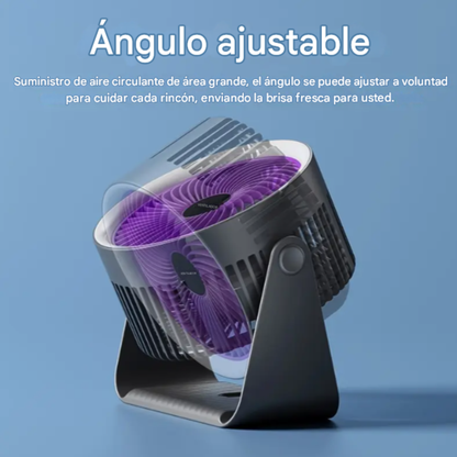 Ventilador de escritorio multifunción