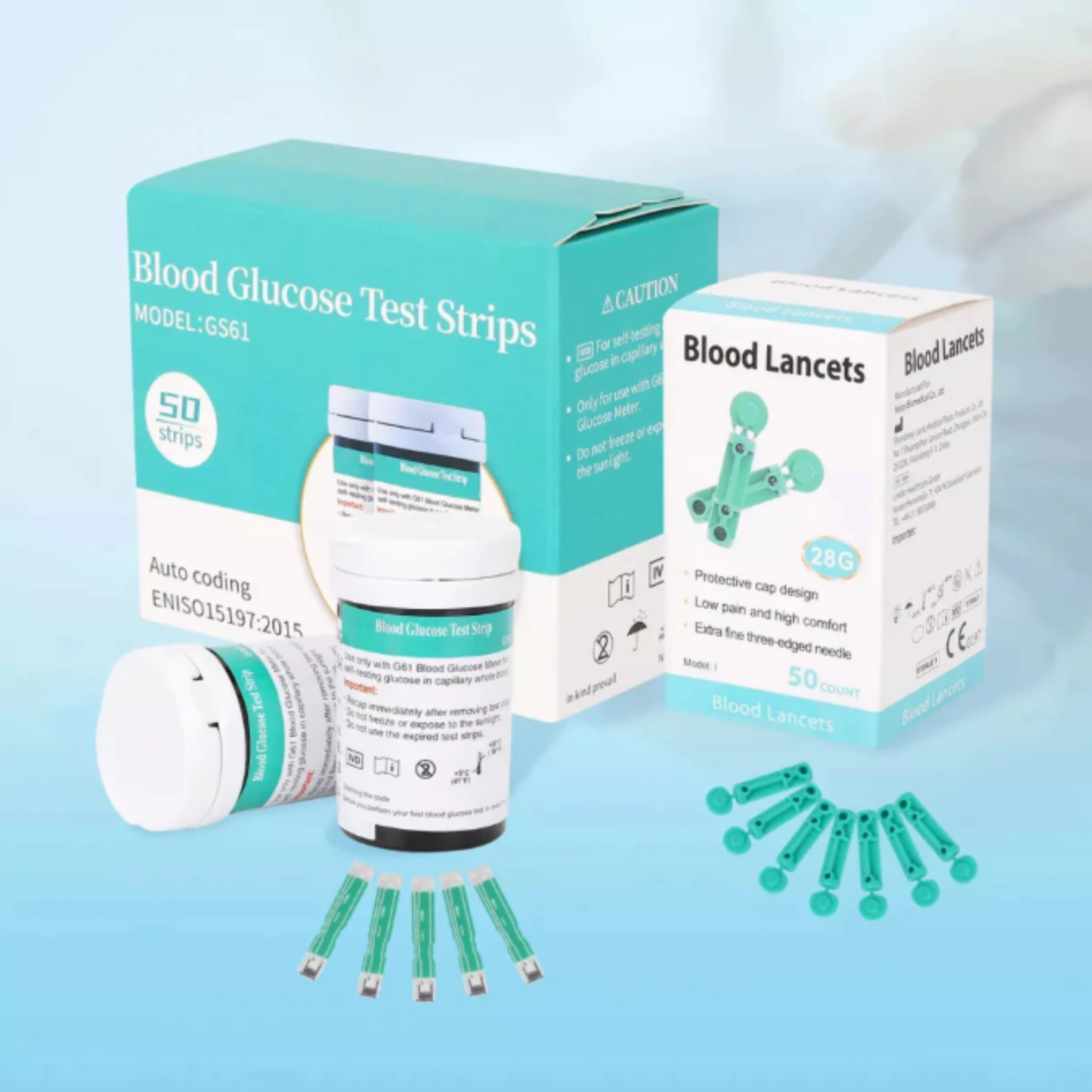 Kit Glucómetro Digital