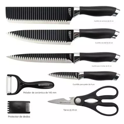 Juego De Cuchillos 7 Piezas