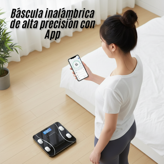 Báscula inalámbrica de alta precisión con App