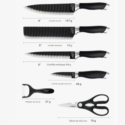 Juego De Cuchillos 7 Piezas