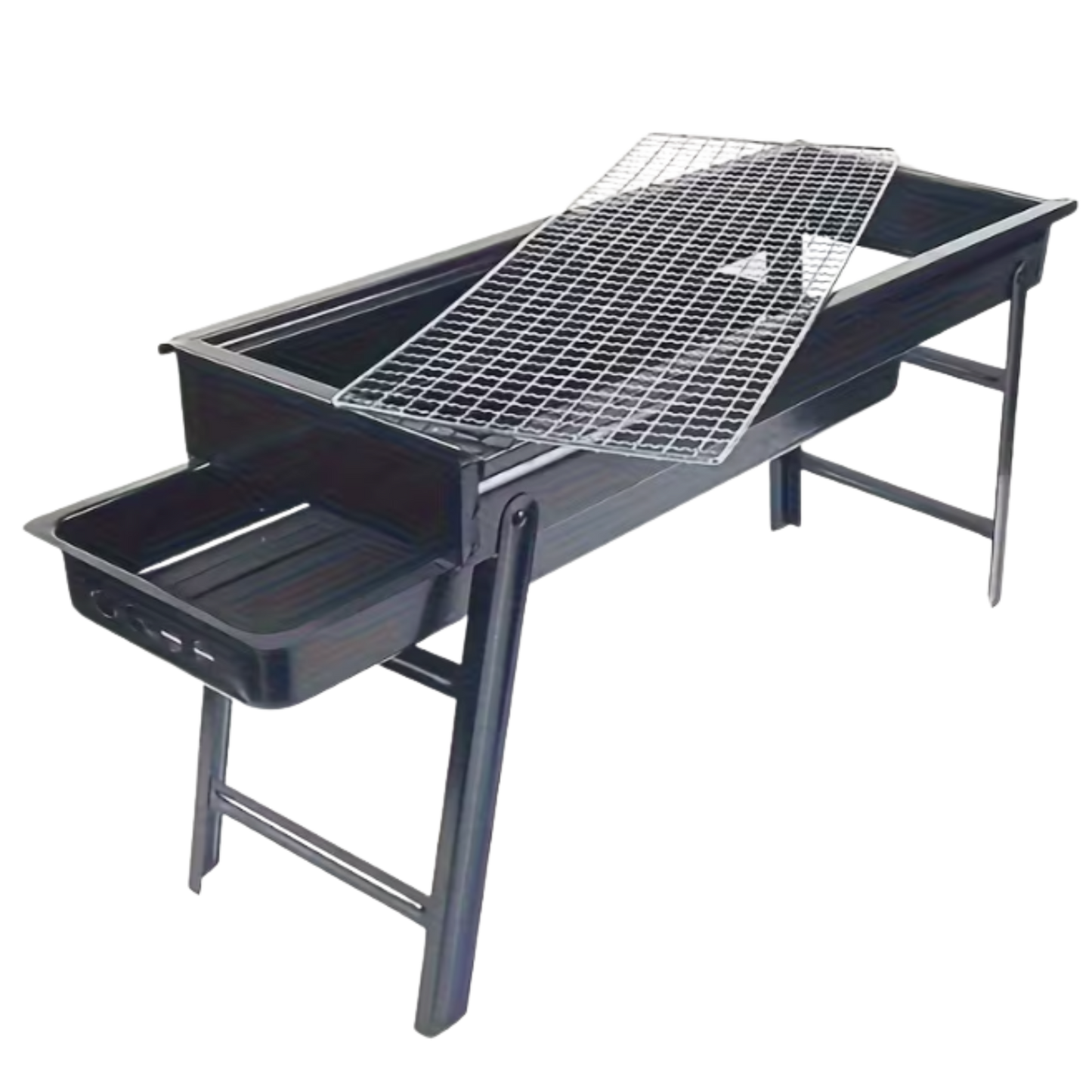 Parrilla Portátil de Acero Inoxidable para Carbón
