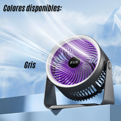 Ventilador de escritorio multifunción