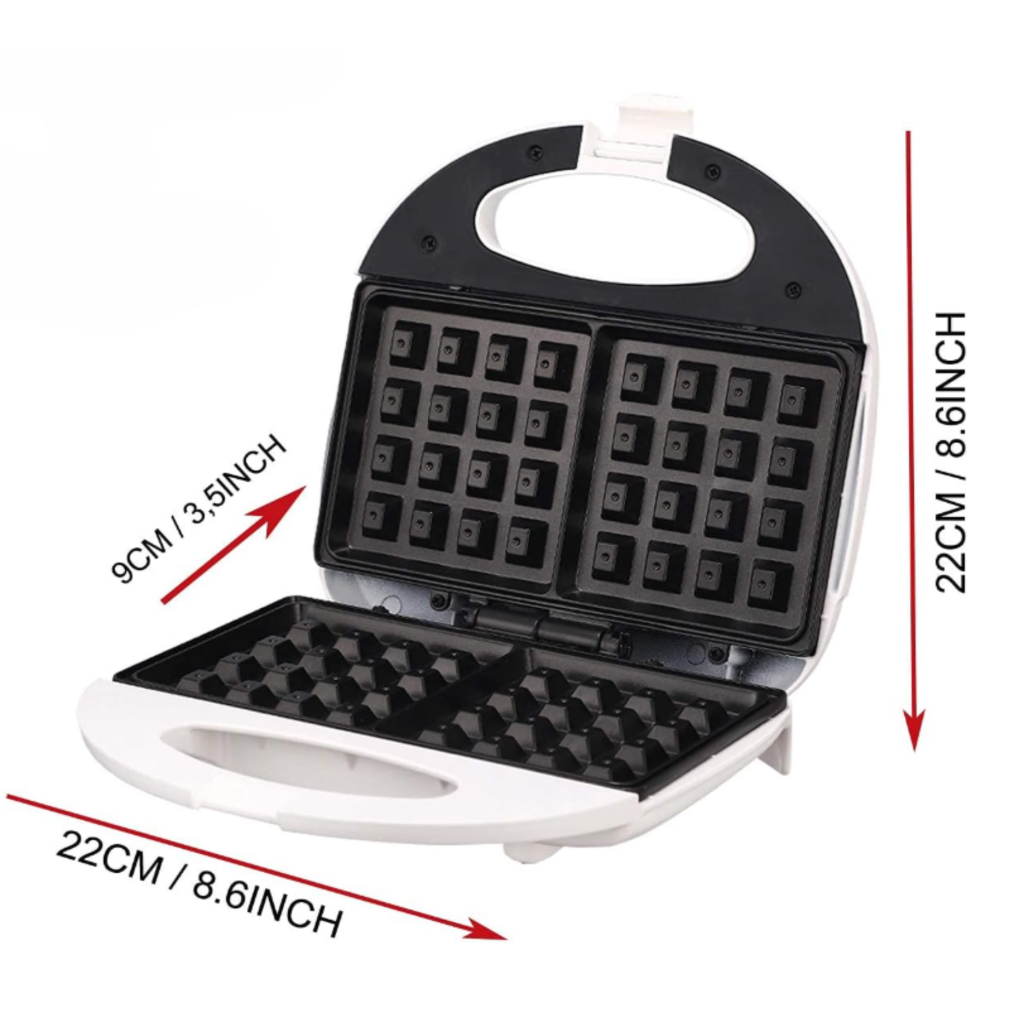 Maquina Wafflera 2 puestos