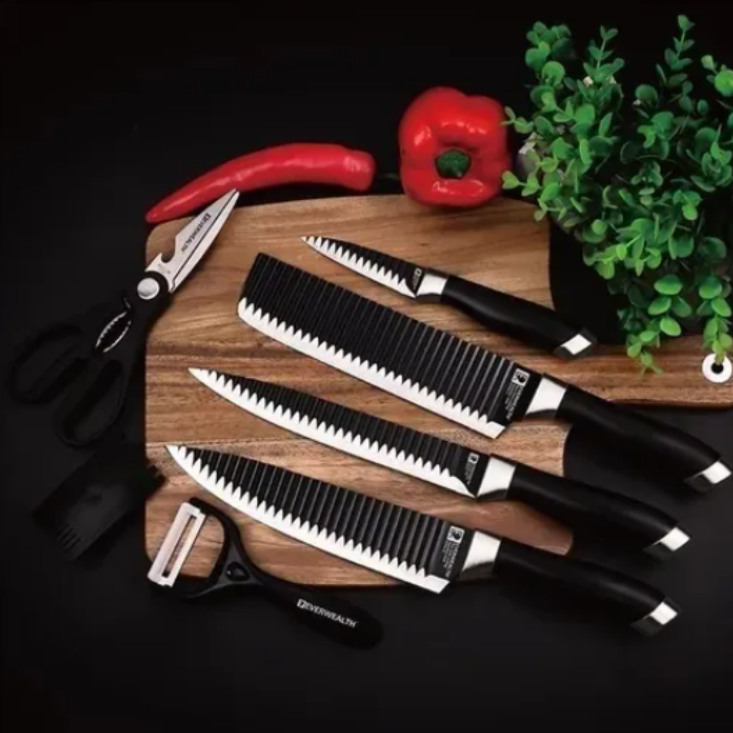 Juego De Cuchillos 7 Piezas