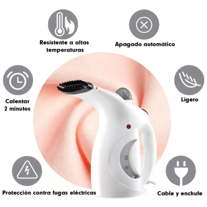 Plancha Prendas y Vaporizador Facial