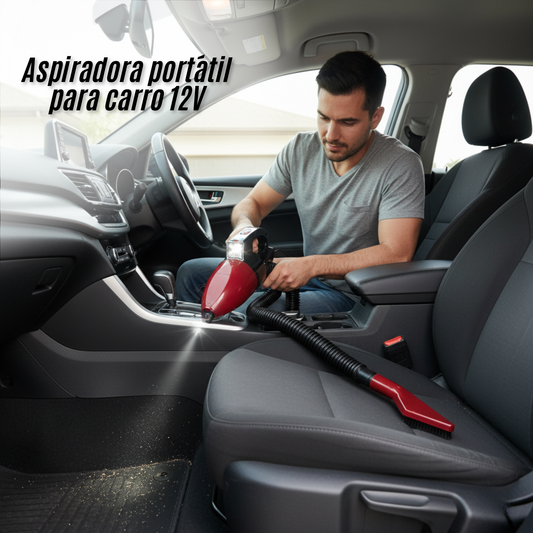 Aspiradora portátil para carro 12V