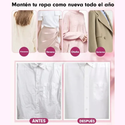 Plancha Prendas y Vaporizador Facial