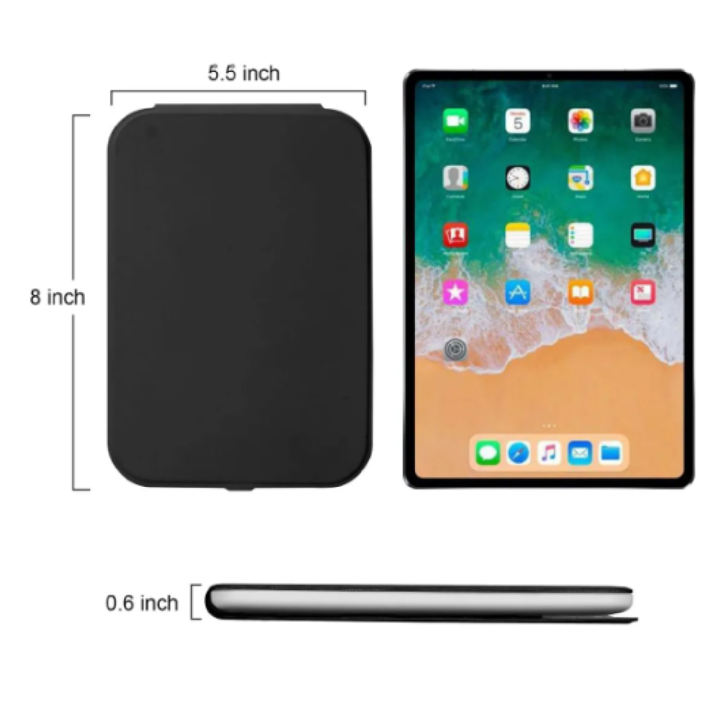 Espejo Led De Viaje con soporte