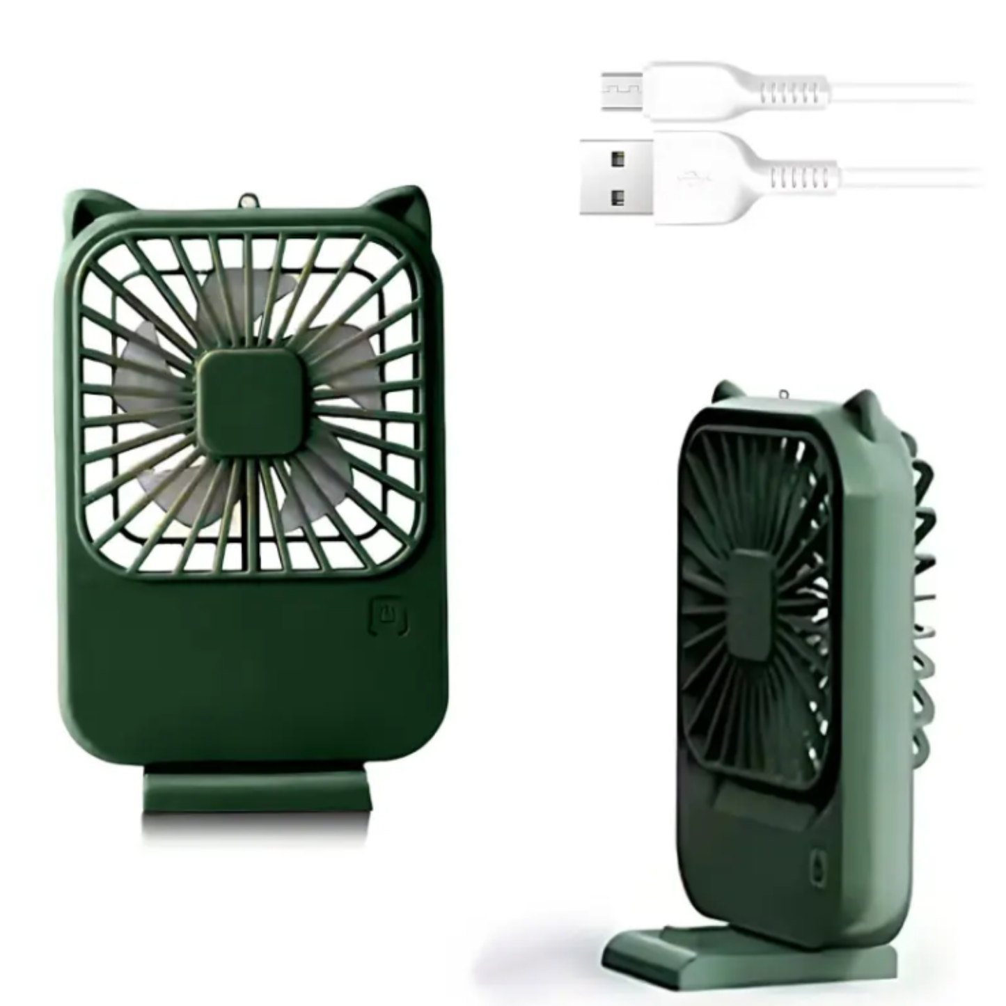 Ventilador portátil Mini con soporte para celular