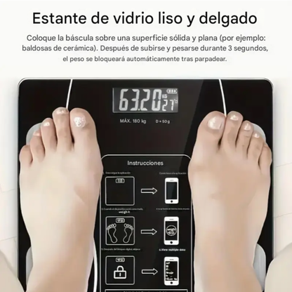 Báscula inalámbrica de alta precisión con App