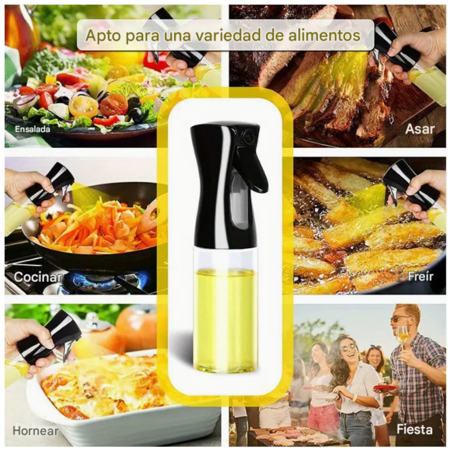 Rociador de Aceite de Cocina