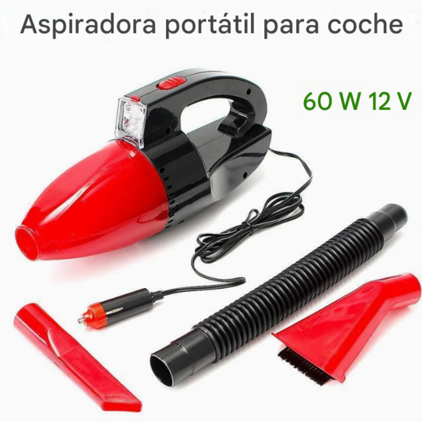 Aspiradora portátil para carro 12V