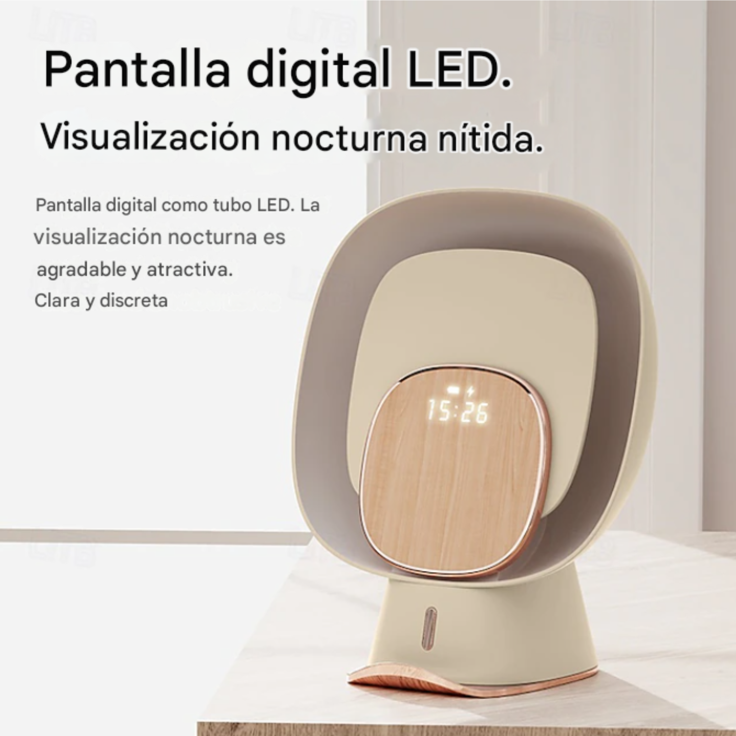 Atrapa mosquitos multifunción con carga inalámbrica para celular