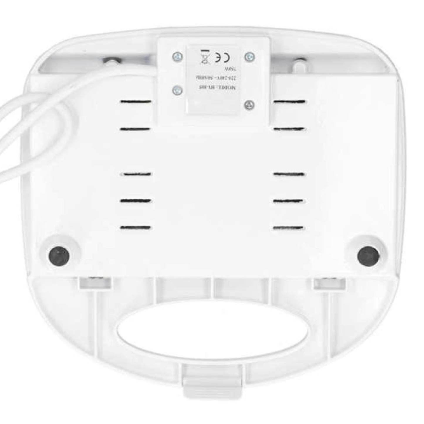 Sandwichera grill con placas de parrilla