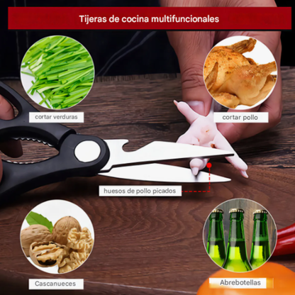 Set Cuchillos x6  Negros con Diseño