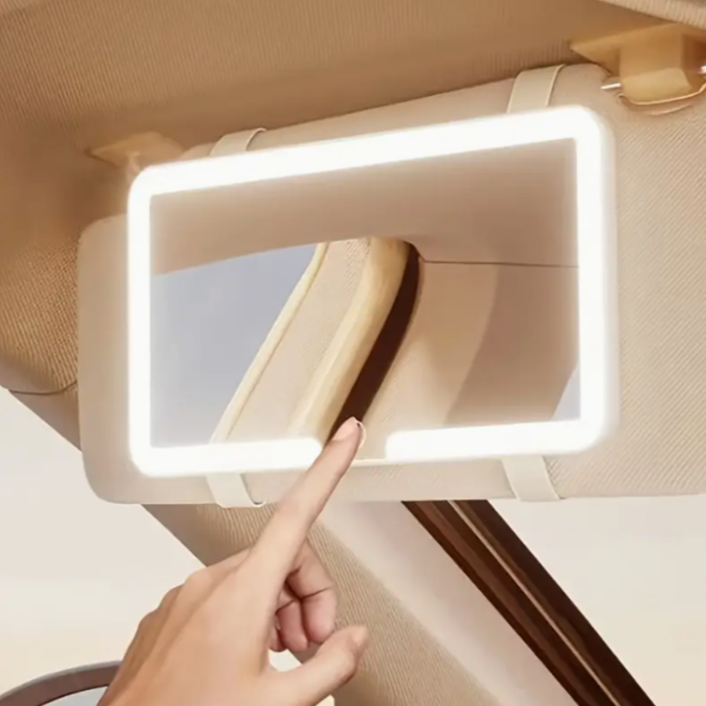 Espejo de Maquillaje LED Práctico