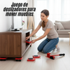 Juego de deslizadores para mover muebles