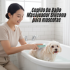 Cepillo De Baño Masajeador Silicona para mascotas