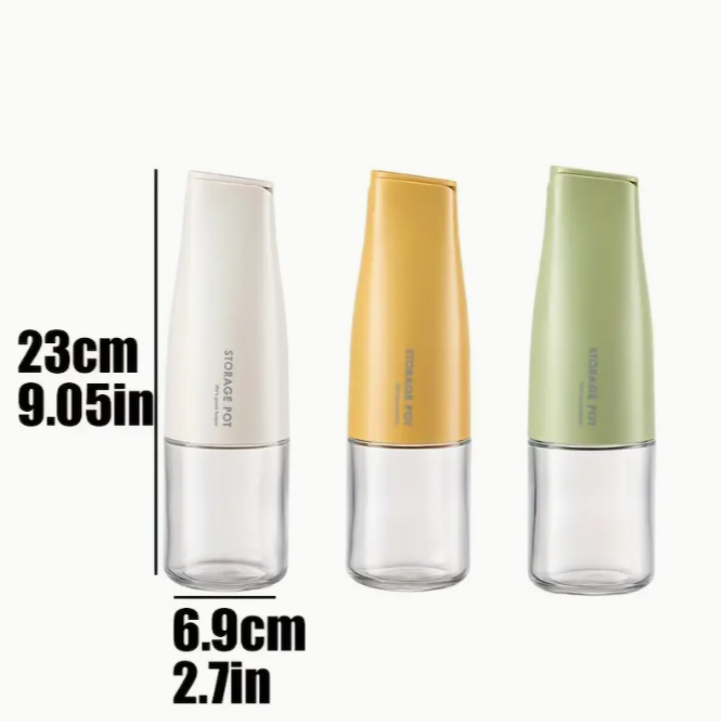 Botella Dispensadora de Aceite de Vidrio con Pico Vertedor