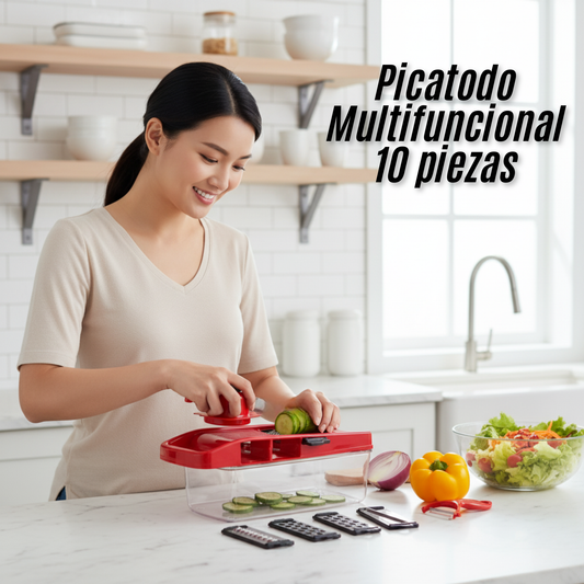 Picatodo Multifuncional 10 piezas