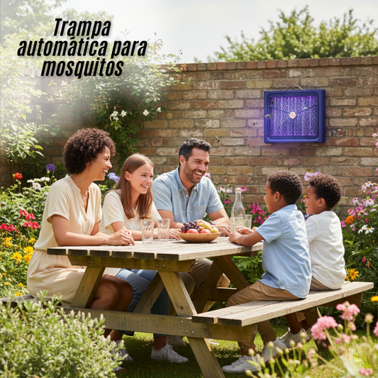 Trampa automática para mosquitos