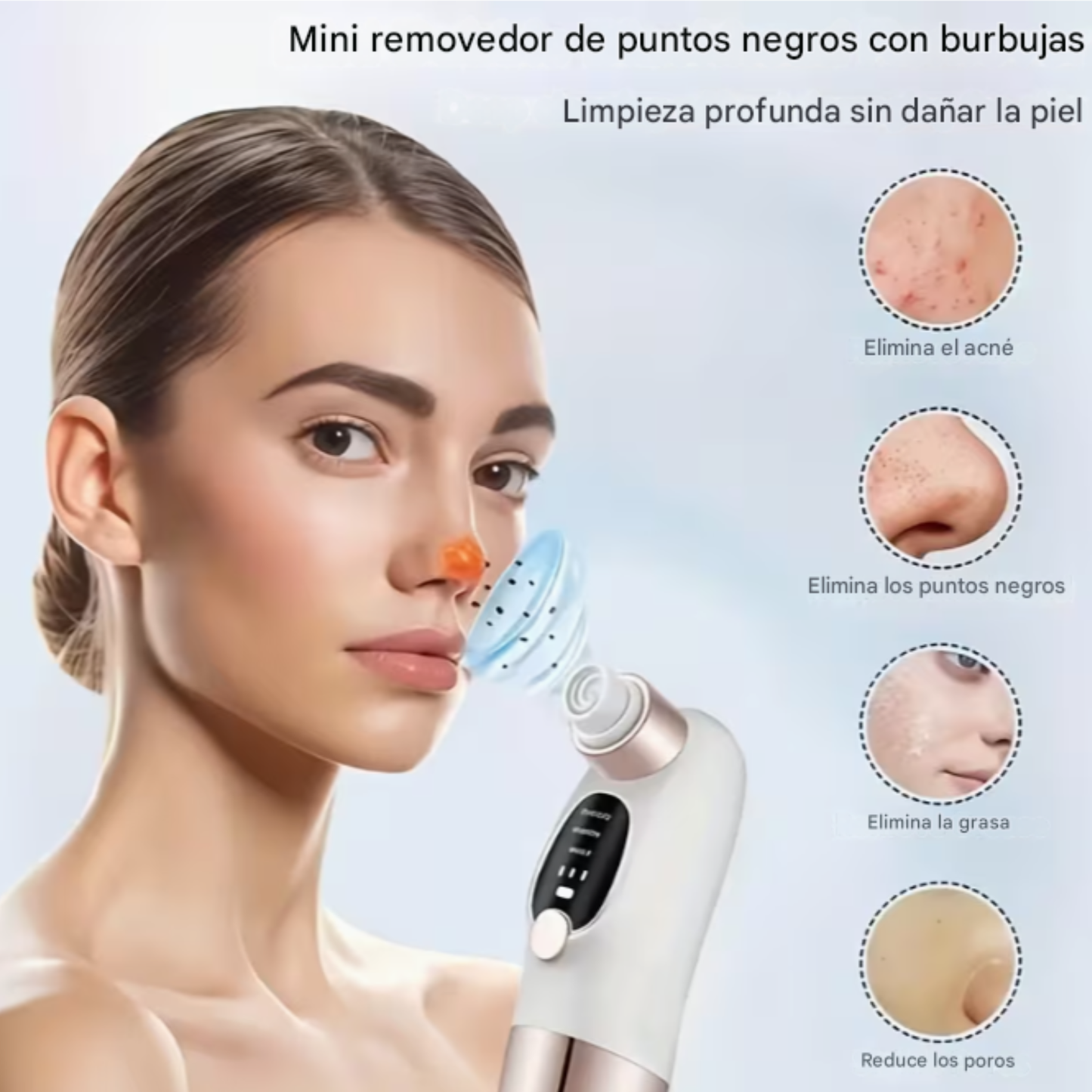 Máquina Eléctrica para Eliminar Puntos Negros